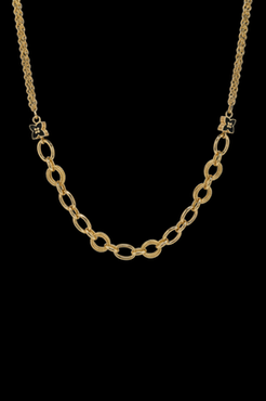 Coil Link Gold Necklace