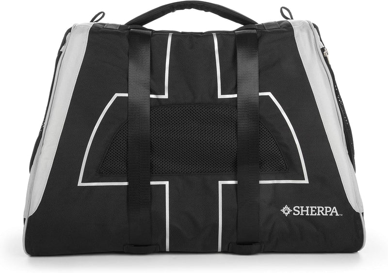 Sherpa Forma Frame™ Extra Large Pet Carrier – Black, Crash-Tested Travel Bag (Up to 35 lbs)