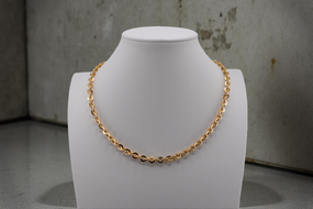 18K Yellow Gold Chain Necklace – High Polished Fine Jewelry