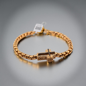 18K Yellow Gold Chain Bracelet – High Polished Fine Jewelry