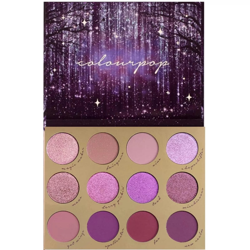 Colourpop Enchanted Eye Shadow Palette - 12 Shades