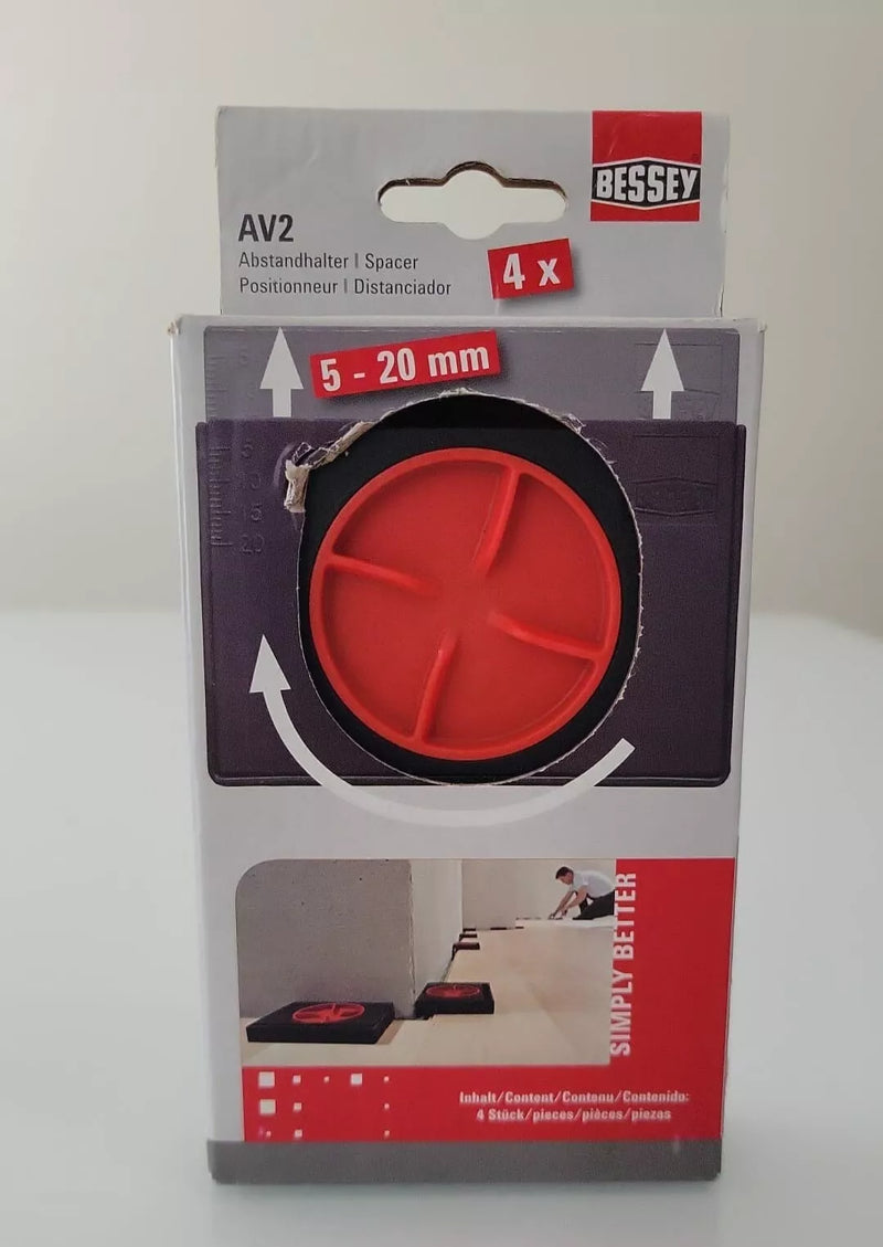 Bessey Flooring Spacer Adjustable From 5-20 Mm Package Of 4